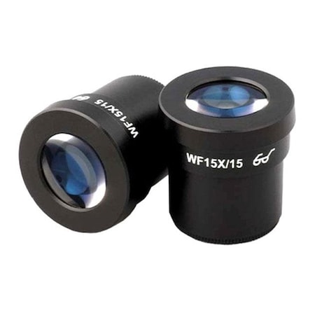Amscope Pair of Super Widefield 15X Microscope Eyepieces (30mm) EP15X30