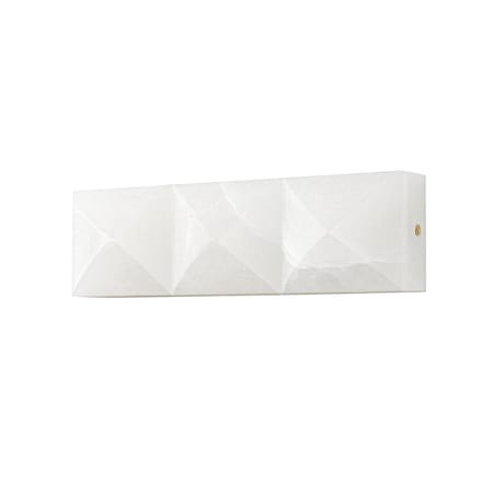 Corbett Lighting Gypsum 1 Light Wall Sconce 17.3 In. Vintage Brass 469-17-VB