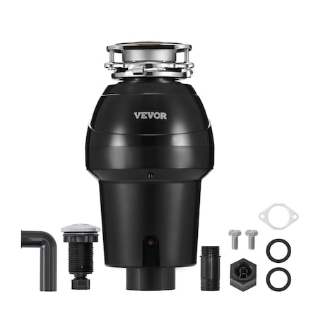 Vevor Garbage Disposal 1.25HP Continuous Food Waste Disposer 3360RPM 3-Bolt Mount JWM-931