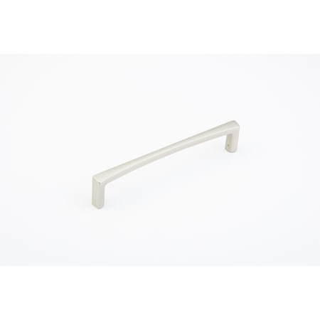 Schaub 6in Center to Center Italian Contemporary Cabinet Pull Satin Nickel Finish 502-15