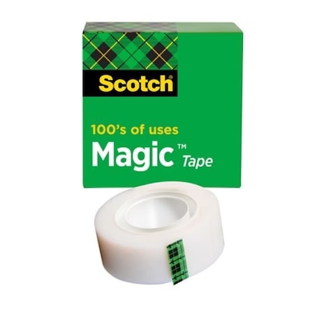 3M Scotch Magic Tape 810 3/4 In X 1296 In Boxed, 144PK 7000001564
