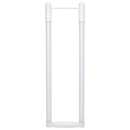 Satco 11.5/13/15 Wattage Selectable T8 U-Bend LED - 30K/35K/40K/50K/65K CCT Selectable - 6-Inch - Frost Finish - 120-277 Range Voltage S18413