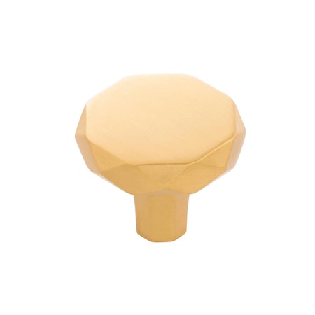 Belwith Products Belwith 1.25 in. dia. Cabinet Knobs for Kitchen, Brushed Gold Brass BWH077839 BGB