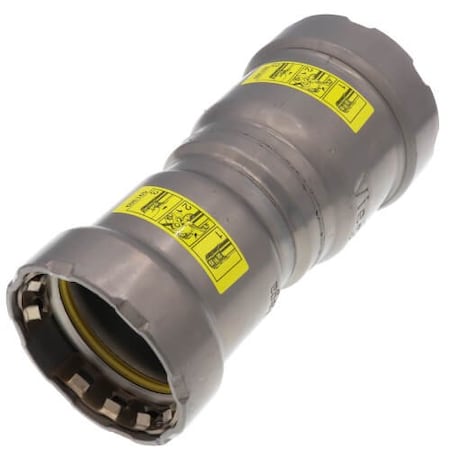 Viega MegaPressG reducer P1 1.5 P2 1.25 carbon steel zinc-nickel coating 25956