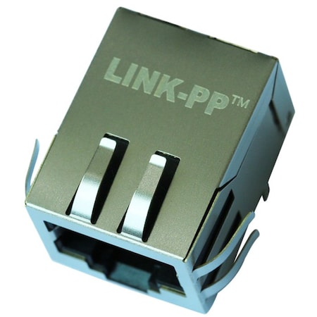 Link-Pp Telecom and DatacomConnector, 8Contact(s), Female, Right Angle, SolderTerminal LPJ0172CNL