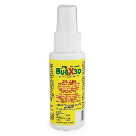 Aero Healthcare BugX30 Insect Repellent Spray DEET, 2 oz. Bottle 12650