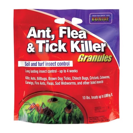 Bonide Ant Flea & Tick Insect Killer Granules 10 lb 60613