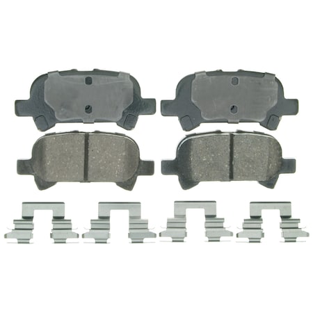 Wagner Brake QuickStop Rear Disc Brake Pad Set Ceramic,  ZD828