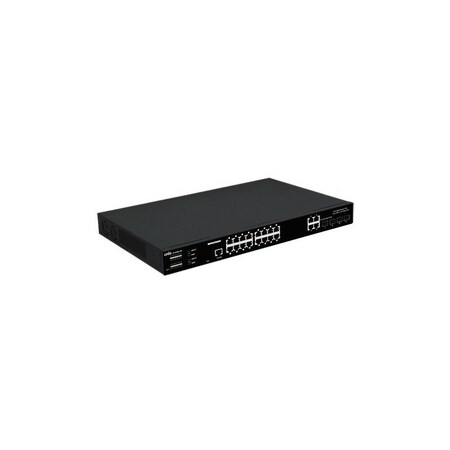 Cerio 16 Port Gigabit Managed PoE+ L2/L3 Lite Switch with 4 Combo Gigabit Ports, 300Watt CS-3416G-16P