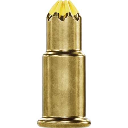 Simpson Strong-Tie P22AC 0.22-Caliber A Single-Shot Crimp Loads LVL 4 Yellow - Imported, 100-Qty P22AC4A