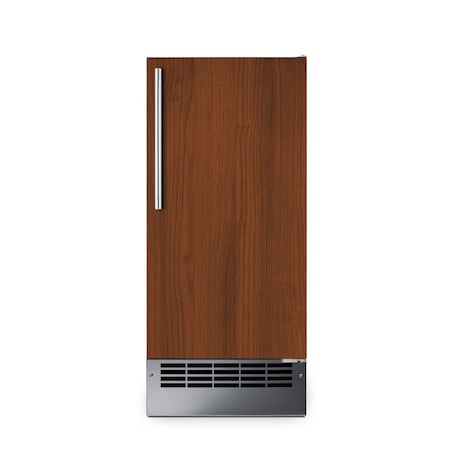 Summit 15in Wide 25 lb. Drain-Free Icemaker Panel Not Included BIM26H34IF