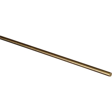 Hillman Steelworks Brass 1/8'' X 3 Ft. Solid Rod 11517
