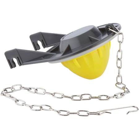 Do It Best Fits Kohler Wellworth & Others Rigid Plastic Flapper with SS Chain 91492