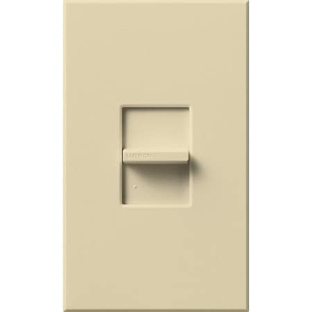 Lutron Lighting Dimmer, 1000 W Cap at 120VAC, Ivory NT-1000-IV