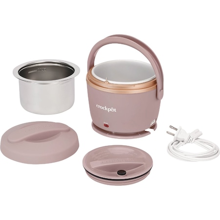 Crock-Pot Lunch Crock 20 Oz. Pink Food Warmer 2158951