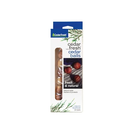 Household Essentials Odor Eliminator Natural Cedar Scent 0.86" Wood, 24PK 5433941