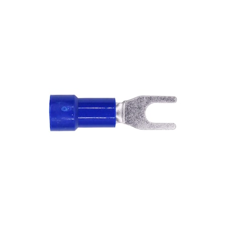 Auveco Vinyl Insulator Spade Term 16-14 Gauge Number 4-6 Stud, 100PK 5035