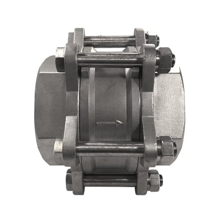 Discover 4 in. 3 Piece Stainless Steel Spring Check Valve 102713