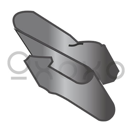 Oxoxo C52161-020-4 S-Clip Spring Steel Black Phosphate & oil, 2000PK 613725
