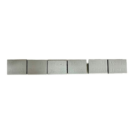 Perfect Equipment Wheel Weight, Adhesive, Steel, Coated, PK704 200576FER