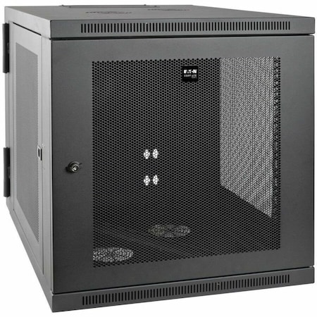 Eaton Tripp Lite Series SmartRack 12U Server-Depth Wall-Mount Small Rack Enclosure, Hinged Back SRW12US33