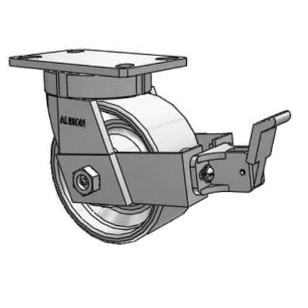 Albion Kingpinless Caster 6''x3'' 370CA06501SFBB