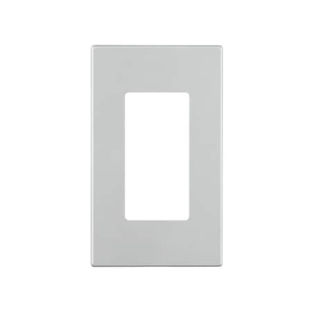 Leviton Wall Plate Decora White 1 gang Polycarbonate Rocker White 80301-W