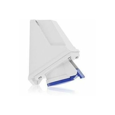 Leviton Pin & Sleeve Receptacle, 16 A, 200/250V AC, Three Phase, 3 Pole, Blue S316-S9