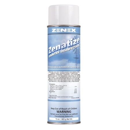 Zenex Zenatize Country Disinfectant net 15 oz., 12PK 495525