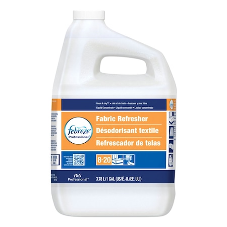 Febreze Professional Deep Penetrating Fabric Refresher, Linen and Sky, 1 gal Closed-Loop Plastic Jug, 2PK 11763