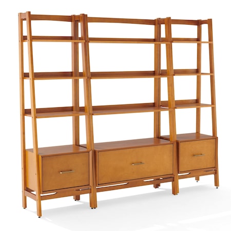 Crosley Landon 3-Piece Etagere Bookcase Set KF13040AC