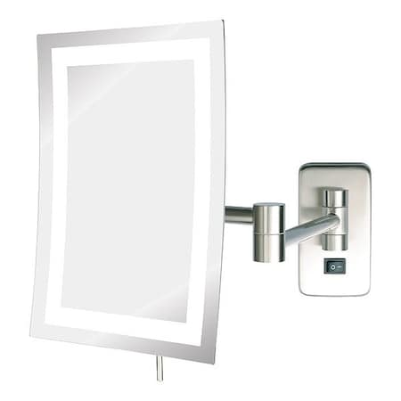 See All Industries Makeup Mirror, 13 in H, 11 in L, 3 in D HLEDNSA69D
