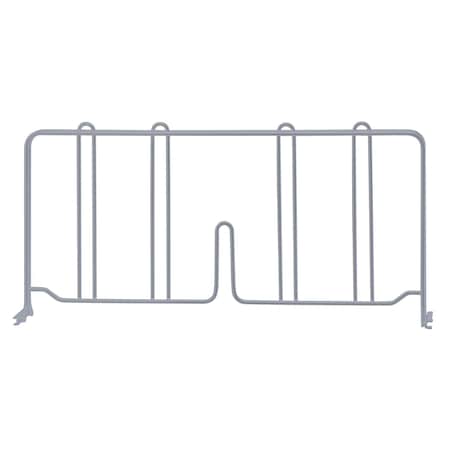 Quantum Storage Systems WIRE SHELVING SHELF DIVIDER GRAY 18in DIV18GY