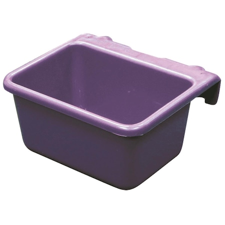 Tuff Stuff Products Mini Hook Over Feeder, Purple MFH-PR