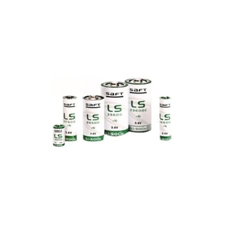 Saft LS14250_AX 1/2AA Battery Axial 3.6V 1200mAh Lithium replaces Apple and more LS14250_AX