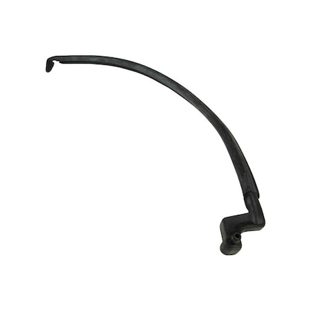 K&M Mfg Cab Door/Upper with Tails Seal for John Deere 2040-2050/3040/3150/30-55, Black Rubber 3093