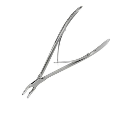 Von Klaus Lempert Rongeur, Slender Pattern, Jaws 2.5mm Wide, Curved, 7 1/2", (19.0cm), German VK130-7625