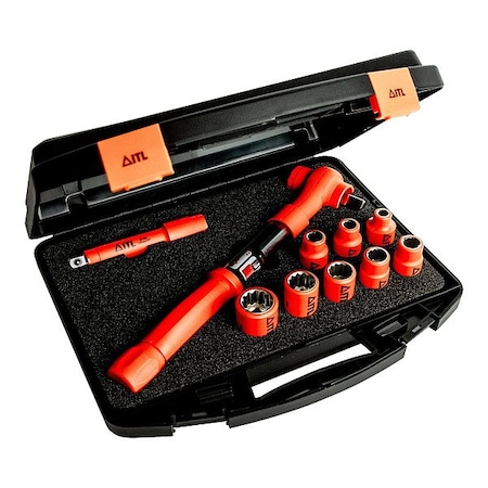 Itl Micrometer Torque Wrench, 1/2" Drive 00027