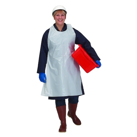 Workhorse Single Use Polyethylene Protective Aprons, 2 Mil, 100PK E5420517