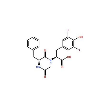 Ak Scientific N-Acetyl-L-phenylalanyl-3, 5-diiodo-L-tyrosine (250mg), CAS 3786-08-1 7510AH-250mg