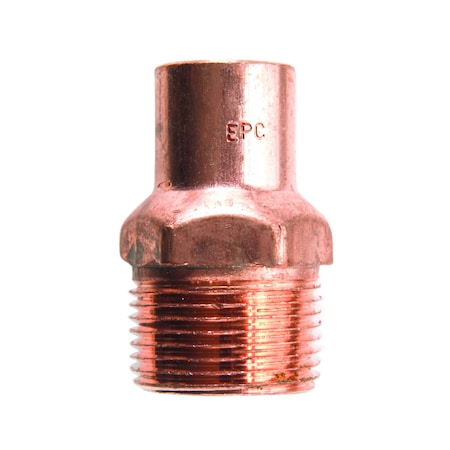 B & K Adapter 3/8"Copr1/2"Mpt W01190T