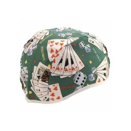 Comeaux Caps Style 8000 Skull Cap, Medium, Assorted Prints 118-8000-M