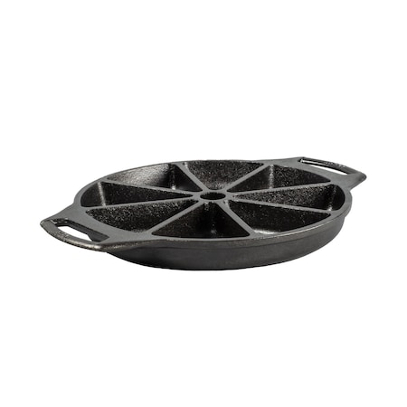 Lodge 8 Impressions Cast Iron Wedge Pan, 3PK BW8WP