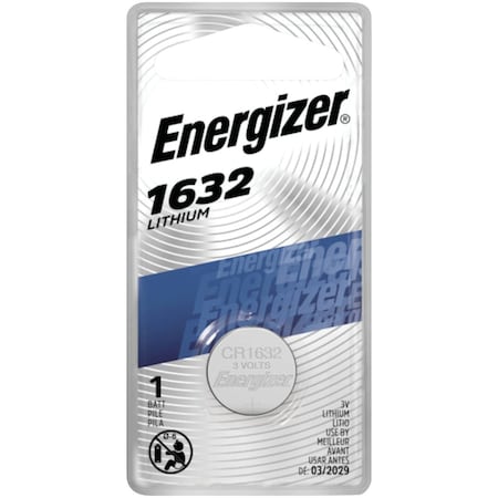 Energizer 1632 Lithium Coin Cell Battery ECR1632BP