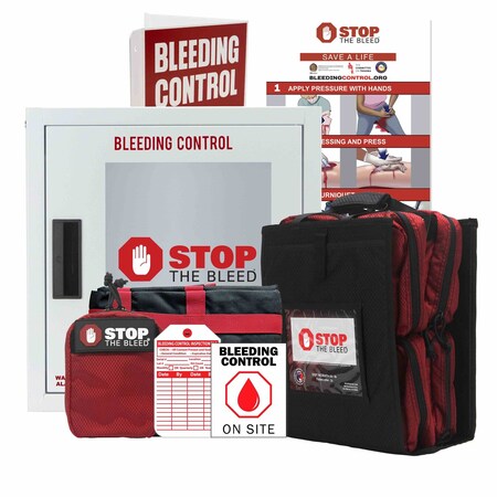True Rescue STOP THE BLEED Bundle for Schools STB-School-Bundle-8kit-Premium