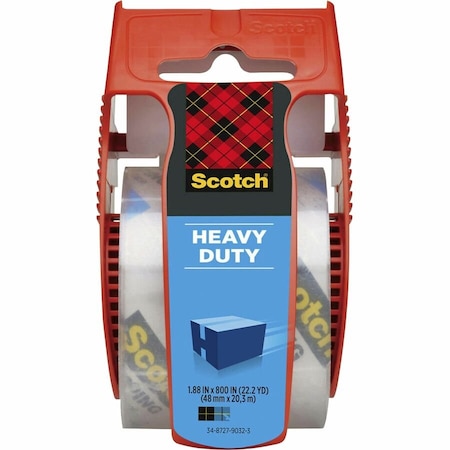 Scotch Packaging Tape, with Dispenser, 2 x 800in. 142