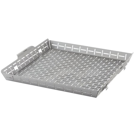Weber Crafted Series Roasting Basket, 163 in L, 172 in W, Stainless Steel 7673