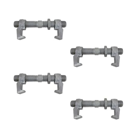 Mytee Products Bridge Fittings For Containers- 380 mm, 4PK CBF-380x4