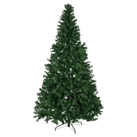 Elf Stor Artificial Christmas Tree 7.5ft Unlit Spruce Xmas Tree with 1326 Realistic Branch Tips and Stand 50-300-7
