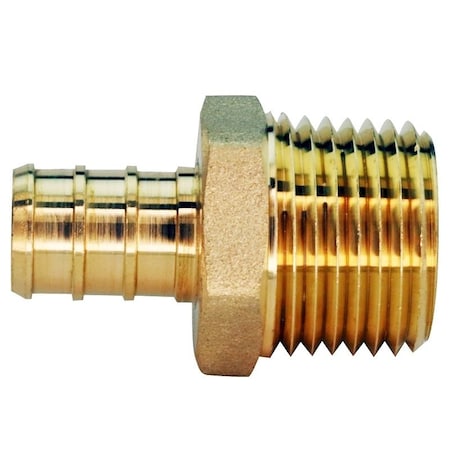 Apollo ADAPTER BRASS 1/2 X 1/2IN APXMA125PK
